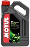 Мотомасло MOTUL 5100 4T 10W-40 SM/MA2, 4 л