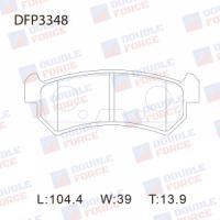 Тормозные колодки DOUBLE FORCE DFP3348 (диск.)
